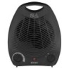 AD-02 B calefactor elctrico Negro Ventilador elctrico