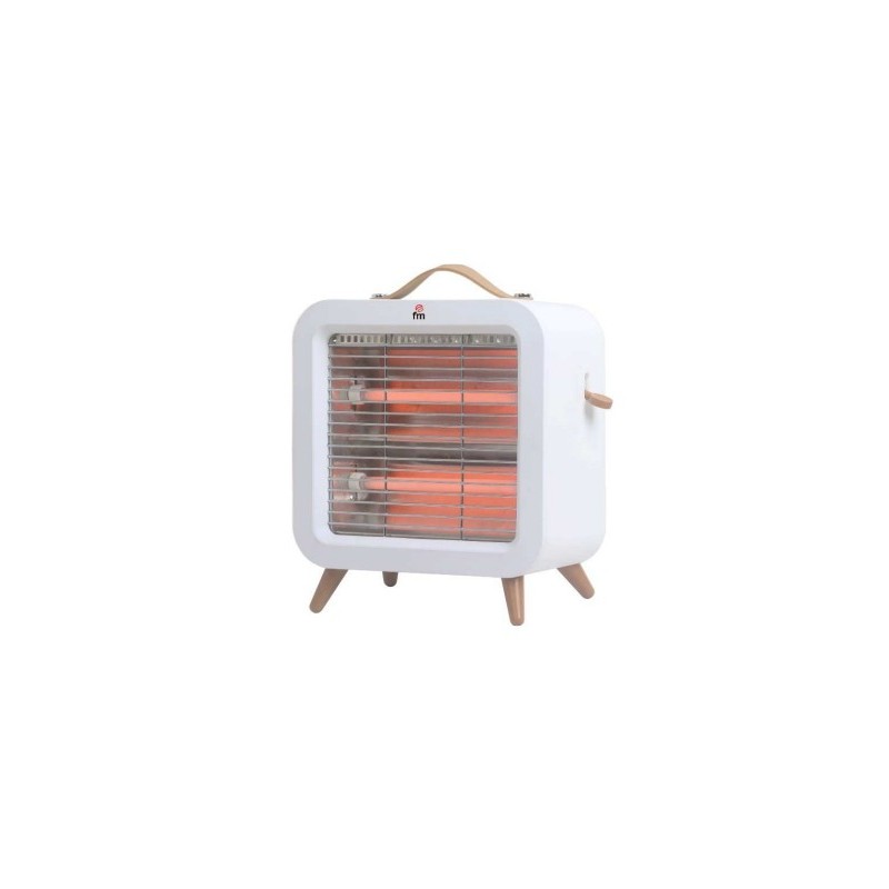 EV-400 calefactor elctrico Interior Blanco 400 W Calefactor elctrico de cuarzo