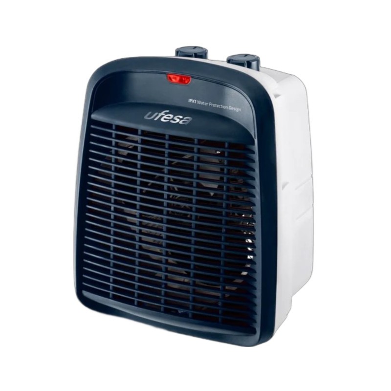 83105502 calefactor elctrico Interior Azul 2000 W Ventilador elctrico