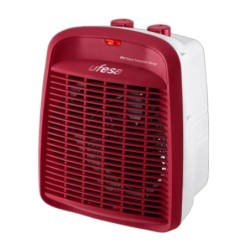 83105506 calefactor elctrico Interior Rojo 2000 W Ventilador elctrico