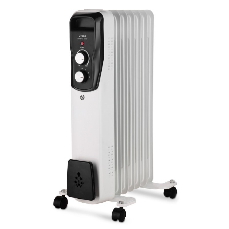 83505507 calefactor elctrico Interior Blanco 1500 W Radiador de aceite elctrico