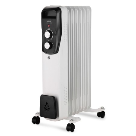83505507 calefactor elctrico Interior Blanco 1500 W Radiador de aceite elctrico