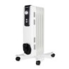 RH 1000 Interior Blanco 1000 W Radiador de aceite elctrico