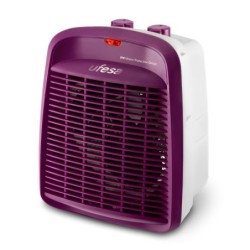 83105505 calefactor elctrico Interior Prpura 2000 W Ventilador elctrico