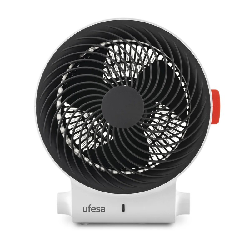 Atlas Interior Negro  Blanco 2000 W Ventilador elctrico