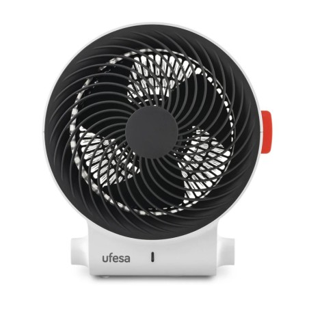 Atlas Interior Negro  Blanco 2000 W Ventilador elctrico