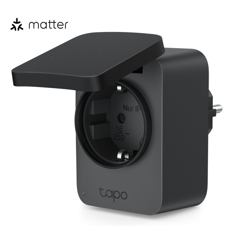 Tapo P410M enchufe inteligente 3680 W Hogar Negro