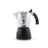 Brikka Cafetera italiana 0 1 L Negro  Acero inoxidable