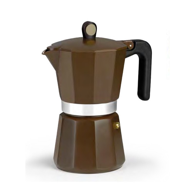 M671012 cafetera manual Cafetera italiana Marrn