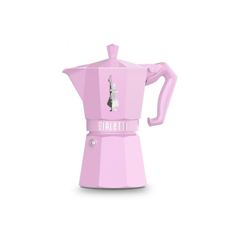 Moka Exclusive Cafetera italiana Rosa