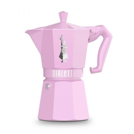 Moka Exclusive Cafetera italiana Rosa