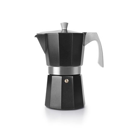 Evva Cafetera italiana Negro