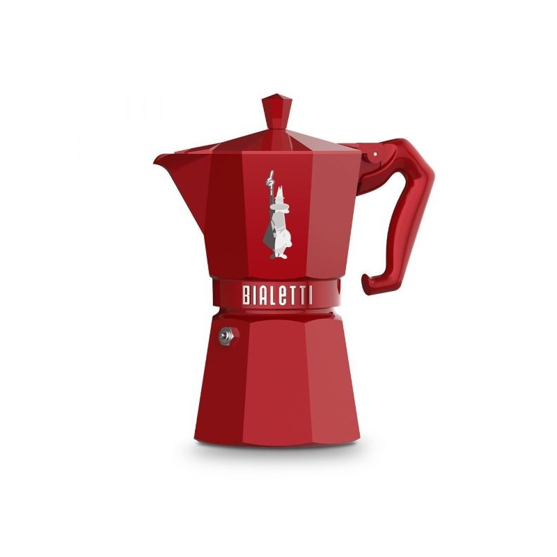 Moka Exclusive Cafetera italiana Rojo