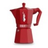 Moka Exclusive Cafetera italiana Rojo
