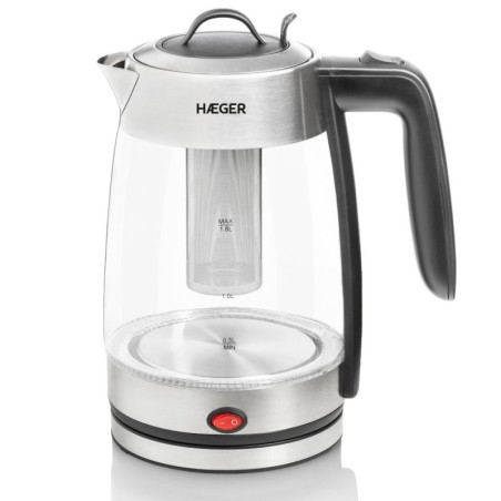 EK-22F.020A tetera elctrica 1 8 L 2200 W Gris  Transparente