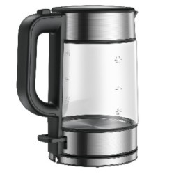 BHR7423EU tetera elctrica 1 7 L 2200 W Negro  Transparente