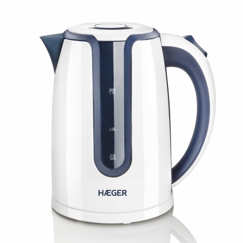 EK-22B.018A tetera elctrica 1 7 L 2200 W Azul  Blanco