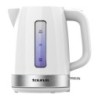 Aroa tetera elctrica 1 7 L 2200 W Plata  Blanco