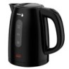 Teya Noir tetera elctrica 1 L 2200 W Negro