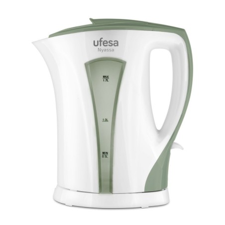 Nyassa 1.7L tetera elctrica 1 7 L 2200 W Verde  Blanco