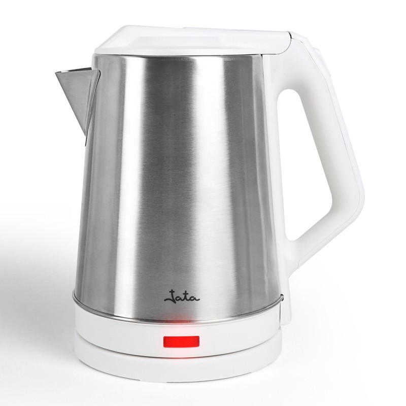 JEHA1723 tetera elctrica 2 L 1500 W Acero inoxidable  Blanco