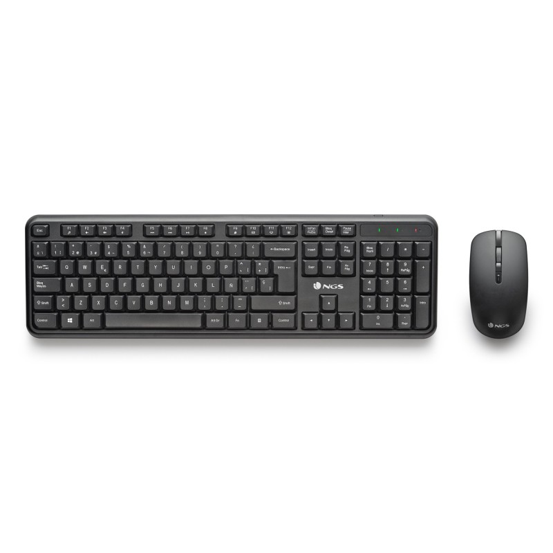 SERENITY KIT (QUERTY  ES) teclado Ratn incluido Universal RF inalmbrico QWERTY Espaol Negro