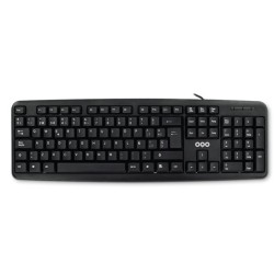 OQO-T001-U teclado USB QWERTY Espaol Negro