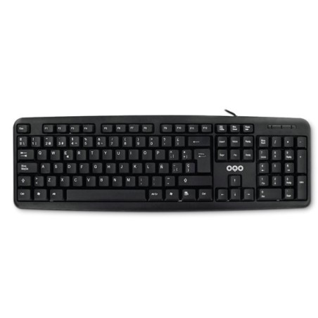 OQO-T001-U teclado USB QWERTY Espaol Negro