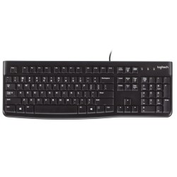 K120 for Business teclado Universal USB QWERTY Espaol Negro