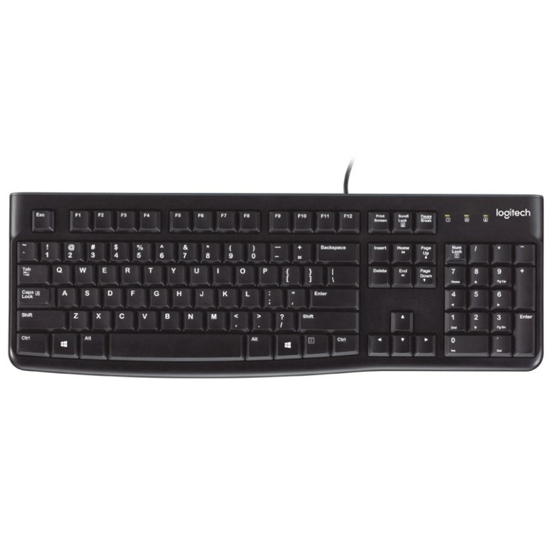 K120 for Business teclado Universal USB QWERTY Espaol Negro