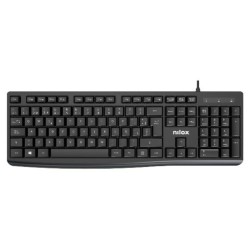 NXKBE000013 teclado Oficina USB Espaol Negro