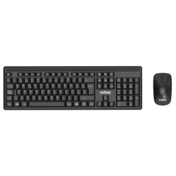 NXKMWE011 teclado Ratn incluido Oficina RF inalmbrico Espaol Negro