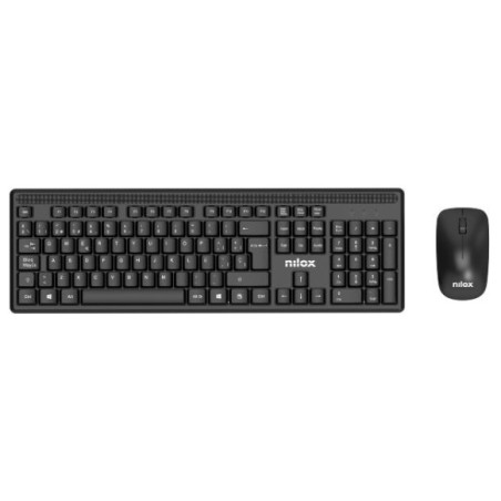 NXKMWE011 teclado Ratn incluido Oficina RF inalmbrico Espaol Negro
