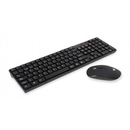 Orazio teclado Ratn incluido Hogar RF inalmbrico QWERTY Espaol Negro