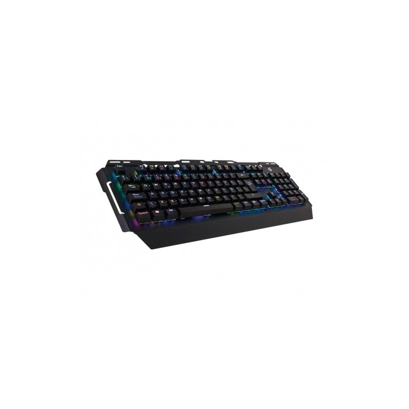 KRONIC teclado Juego USB QWERTY Espaol Negro