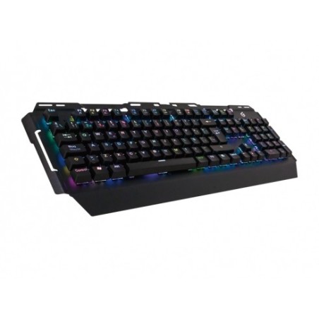 KRONIC teclado Juego USB QWERTY Espaol Negro