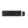 AAK400 teclado Ratn incluido Oficina USB Negro  Berenjena