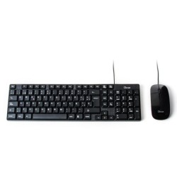 LL-KB-816-COMBO teclado USB Espaol Negro