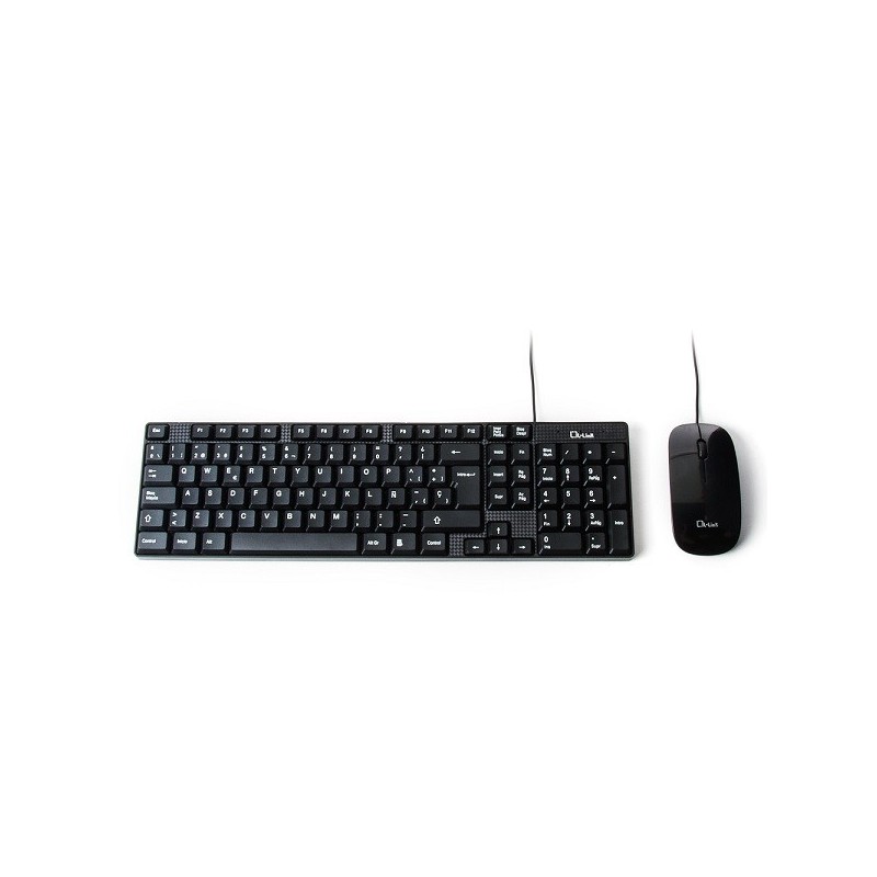 LL-KB-816-COMBO teclado USB Espaol Negro