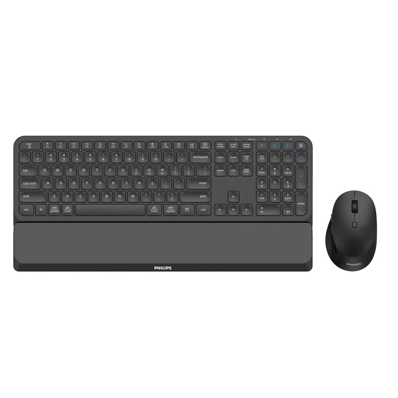 6000 series SPT6607B/31 teclado Ratn incluido Universal RF Wireless + Bluetooth Negro