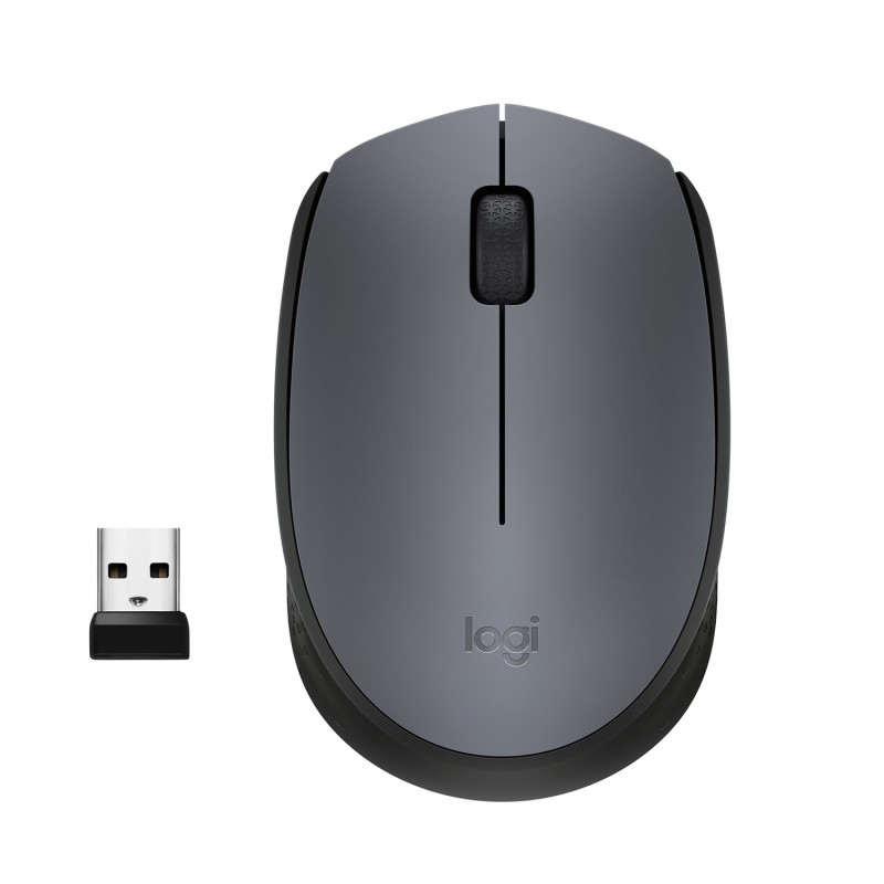 M170 ratn Oficina Ambidextro RF inalmbrico ptico 1000 DPI