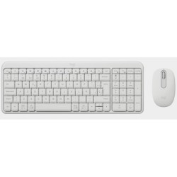 MK250 Combo teclado Ratn incluido Universal RF Wireless + Bluetooth QWERTY Espaol Blanco