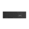 PRO WIRELESS BLACK ESPANOL teclado Hogar / Oficina USB + Bluetooth QWERTY Espaol Negro