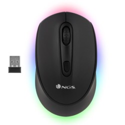 SMOG-RB ratn Juego Ambidextro RF Wireless + Bluetooth ptico 2400 DPI