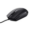 Basi ratn Oficina Ambidextro USB tipo A ptico 1200 DPI