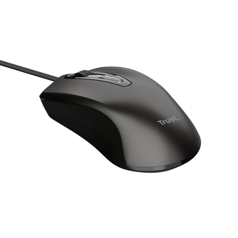 24657 ratn Oficina Ambidextro USB tipo A ptico 1200 DPI