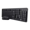 TKM-360 teclado Ratn incluido Oficina RF inalmbrico QWERTY Espaol Negro