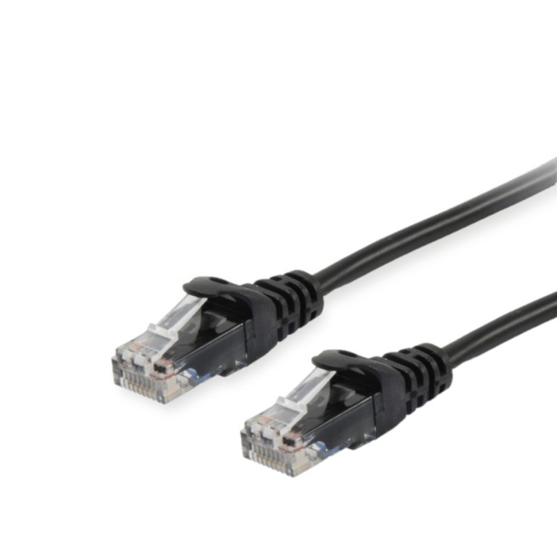 603153 cable de red Negro 1 5 m Cat6a U/UTP (UTP)