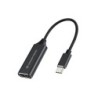 ABBY03B adaptador de cable de vdeo HDMI tipo A (Estndar) USB Tipo C Negro