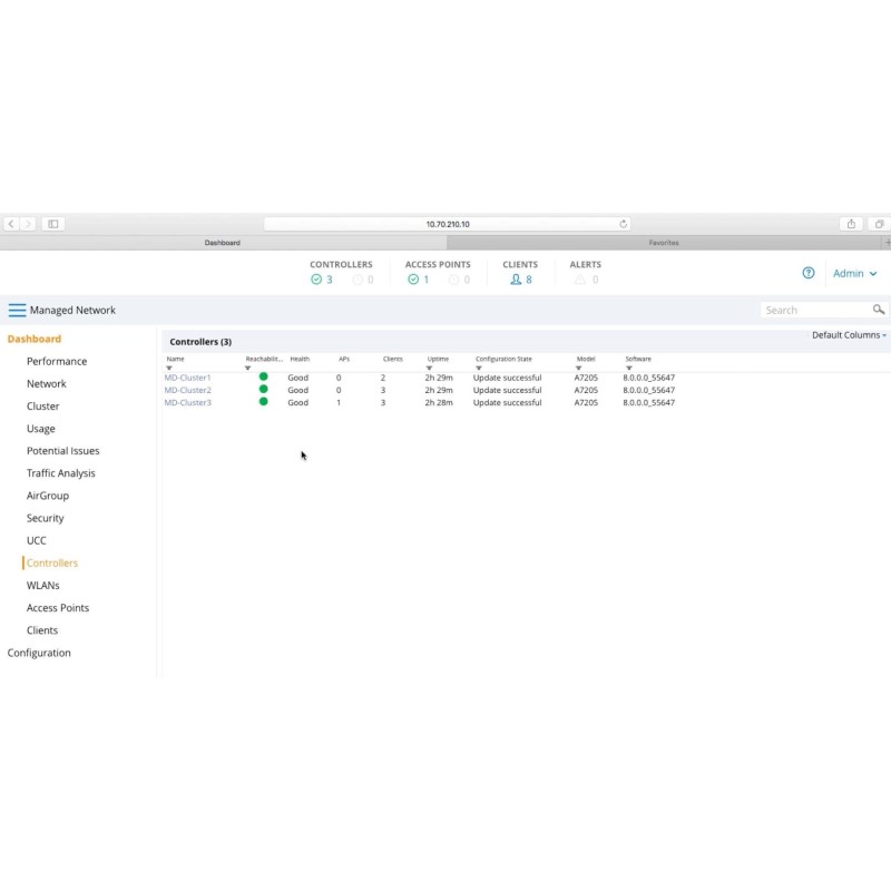 Aruba Networking MCR-VA-1K-F1 Mobility Condtr Virtual Appliance FIPS/TAA up to 1K Devices E-LTU